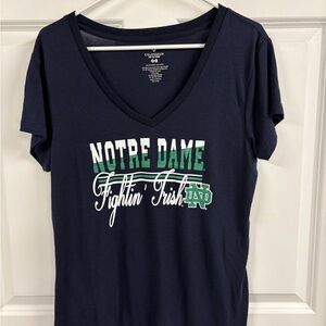 Colosseum Women's Notre Dame Fighting Irish PowerPlay T-Shirt Size XL